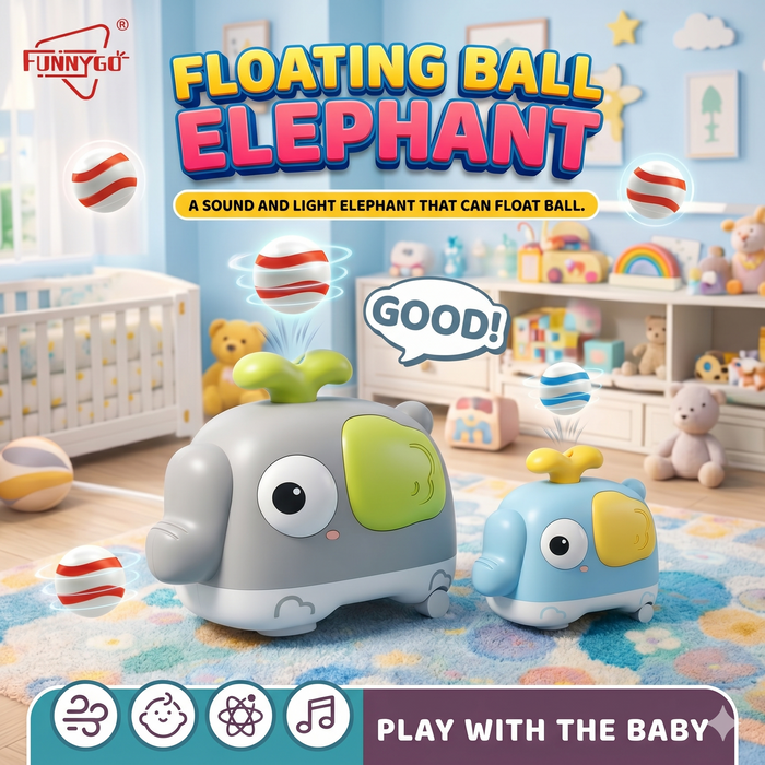 Floating Ball Elephant Light And Sound