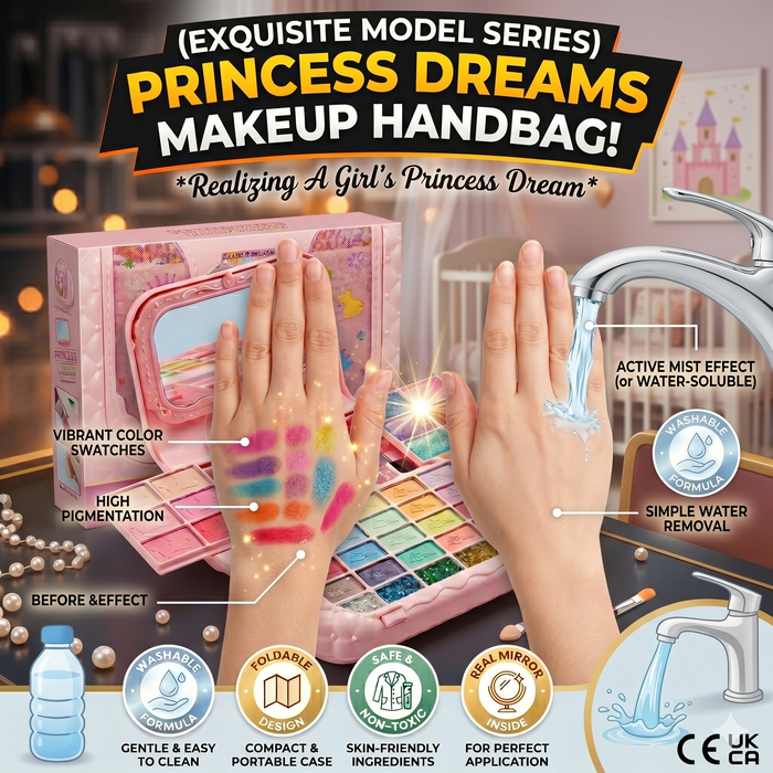 Princess Dreams Girls Beauty Makeup Kit