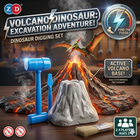 Thumbnail for Excavation Paleontologist Dinosaur Volcano Kit