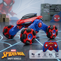 Thumbnail for Marvel Spider-Man Exploration Drift Vehicle RC Car 2.4GHz with Lights