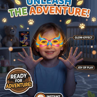 Glow in the Dark Mask Halloween Costume Accessory
