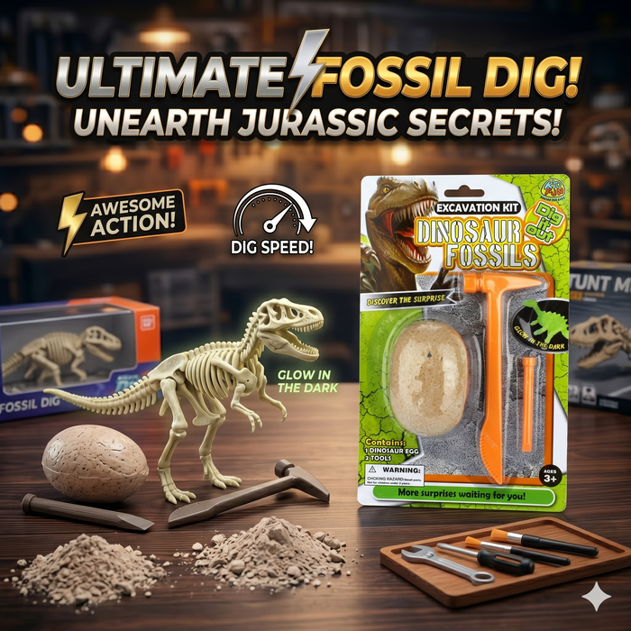 Dinosaur Fossil Excavation Kit