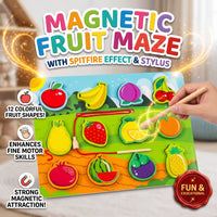 Thumbnail for Wooden Magnetic Fruit Fishing Game Board