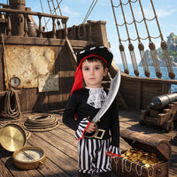 Thumbnail for Kids Pirate Prince Swashbuckler Costume