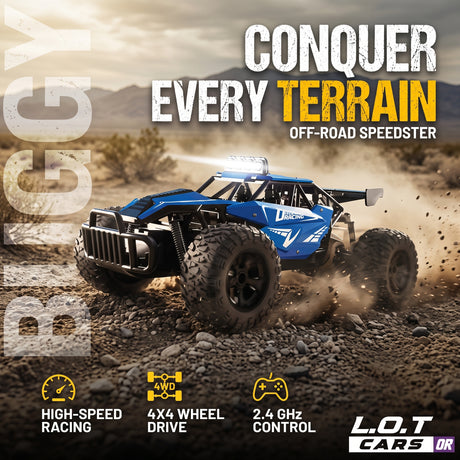 Hobby Grade Remote Control Off-Road Racing Buggy 1:12 Scale