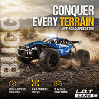 Thumbnail for Hobby Grade Remote Control Off-Road Racing Buggy 1:12 Scale
