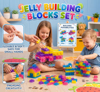 Thumbnail for 40 Piece Jelly Building Blocks Set