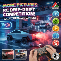 Thumbnail for 2.4G Remote Control Cybertruck With Spray, LED & Drift Mode