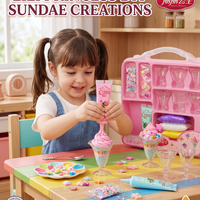 Lili Princess DIY Sundae Creations – Kids Pretend Play Ice Cream & Dessert Craft Kit