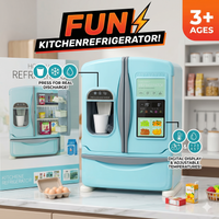 Pretend Play Kitchen Refrigerator Toys