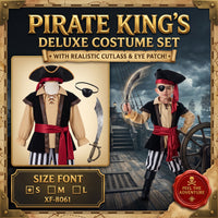 Thumbnail for Kids Pirate Adventure Costume