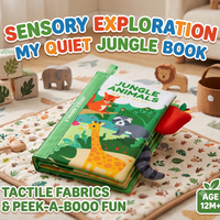 Animal And Sea Quiet Soft Fabric Activity Bath Book