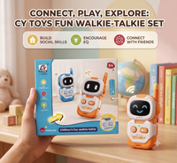 Thumbnail for Children's Fun Walkie-Talkie Robot Toy