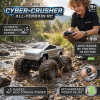 Thumbnail for Remote Control Off-Road Waterproof Monster Cyber Truck With Stunt Vehicle