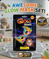 Thumbnail for Glow in the Dark Mask Halloween Costume Accessory