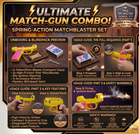 Thumbnail for High Quality Pretend Play Matchstick Gun Toy