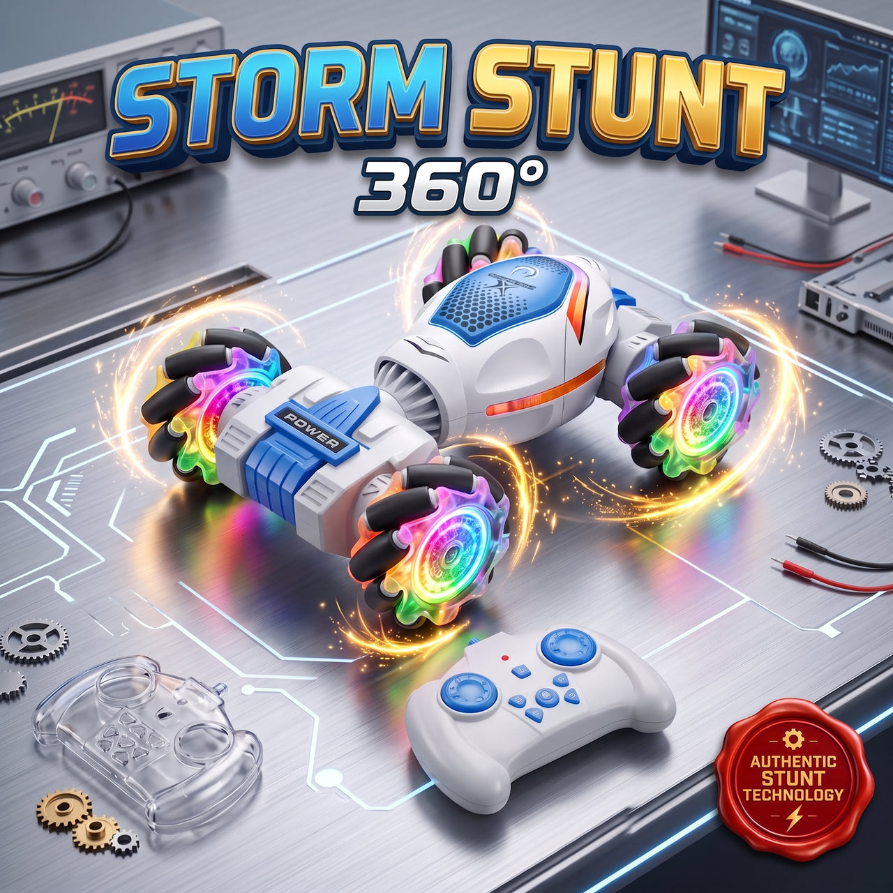 360 Rotate Remote Control Storm Stunt Car With Hand Gesture