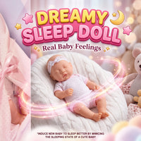 Sleeping Expression Sweet Baby Doll in Pink