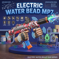 Thumbnail for Automatic MP7 Electric Water Gel Blaster Gun