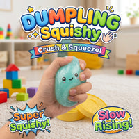 Thumbnail for Mint Green Squishy Dumpling Toy