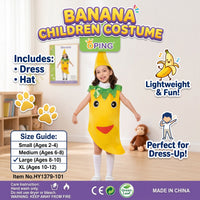 Kids Banana Costume