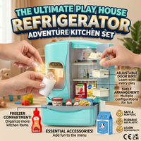 Thumbnail for Pretend Play Refrigerator Kitchen Set