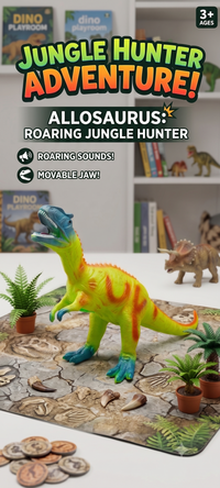 Thumbnail for Stuff Dinosaur Ruber Toy Figure 1 Pcs