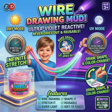 DIY Heat Sensitives Wire Drawing Mud Putty