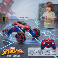 Thumbnail for Marvel Spider-Man Exploration Drift Vehicle RC Car 2.4GHz with Lights