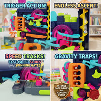 Thumbnail for Colorful Marble Building Pin Ball Machine