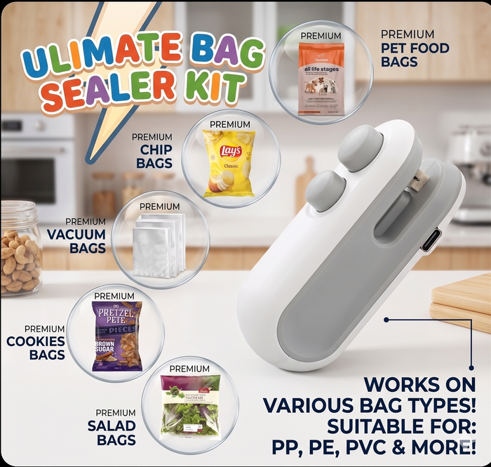 Portable Mini Bag Heat Sealer