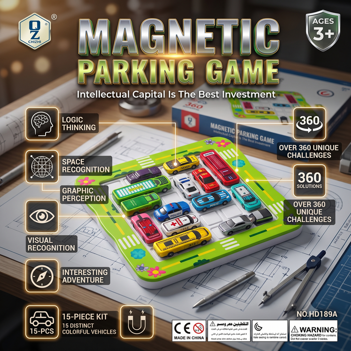 Magnetic Parking Game – 360 Challenges