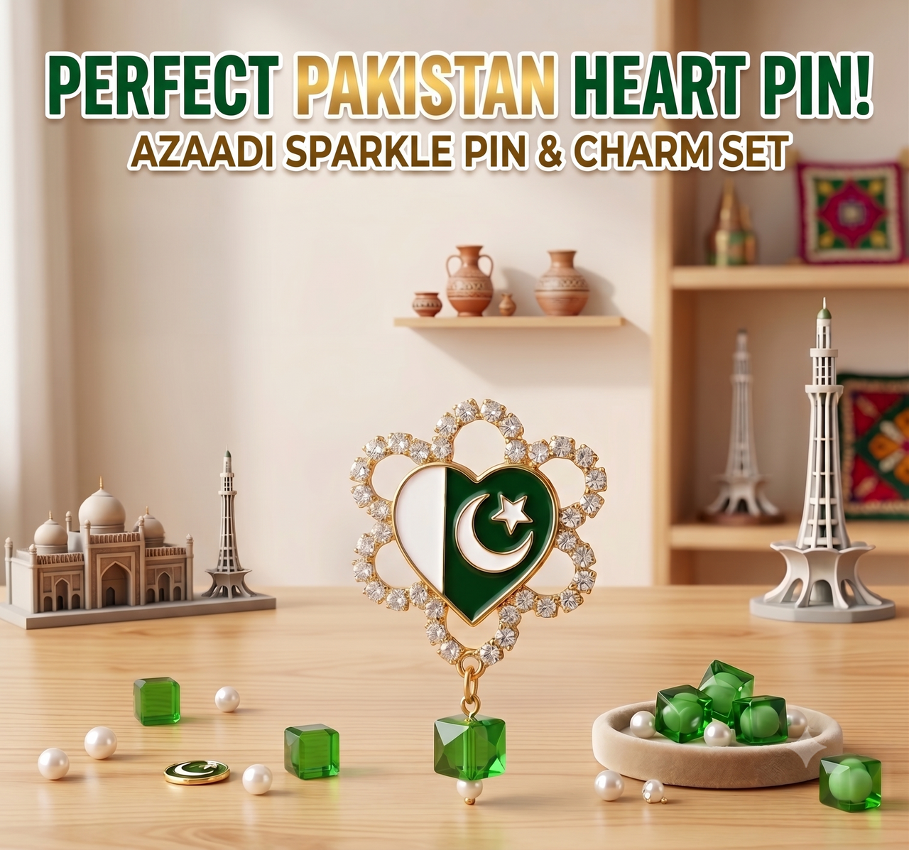 Pakistan Happy Independence Day Celebration Deal Pack Of 10