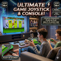 Thumbnail for 500 in 1 Remote Sensing Handheld Joystick Console Game