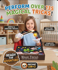 Thumbnail for 135 Plus Tricks Magic Tricks Set Kids And Beginners