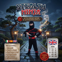 Thumbnail for Kids Stealth Ninja Warrior Costume