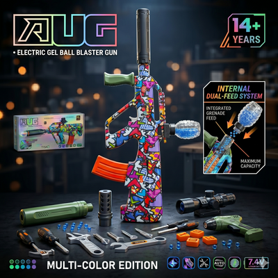 AUG Automatic Electric Gel Ball Blaster Gun