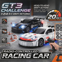 1:24 Scale Remote Control Radio-Controlled Porsche Racing Car