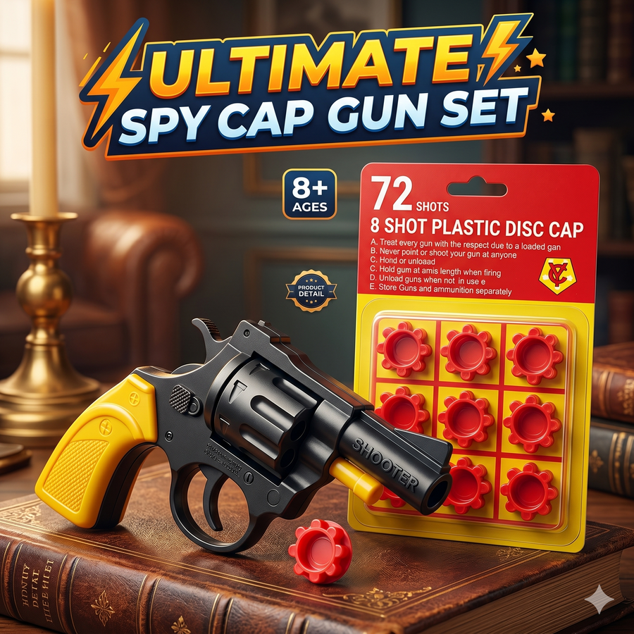 Thaa Thaa Fun Bullets + 1 Gun - 10 Packs Bullets