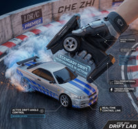 Thumbnail for Alloy Remote Control Fast & Furious Nissan Skyline Racing And Drift Car