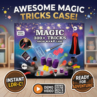 Thumbnail for 300 Plus Magic Tricks Show Case Set with Cape