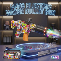 Thumbnail for Automatic M416 Electric Water gel Blaster Gun