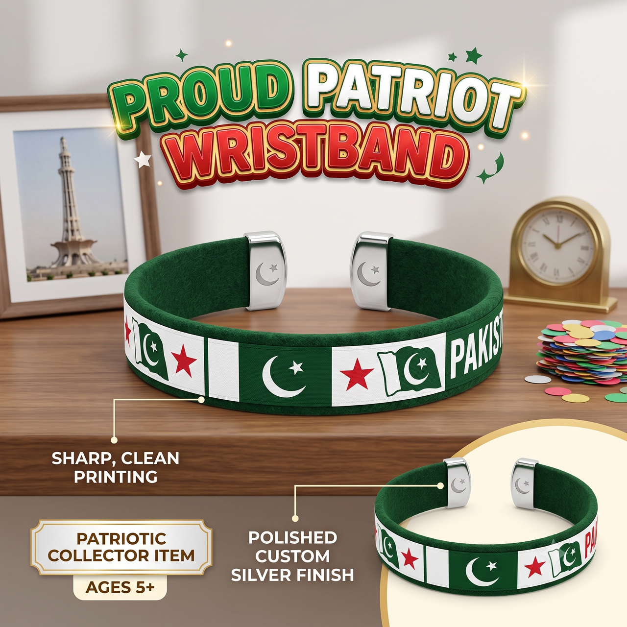 Pakistan Happy Independence Day Celebration Deal Pack Of 10