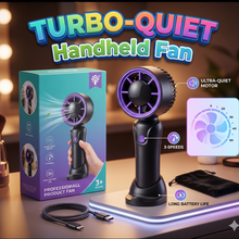 LED Light Powerful Bladeless Handheld Fan
