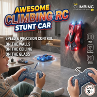 Thumbnail for 360° Stunts Remote Control Climbing Stunt Car Drives on Walls, Ceiling & Glass