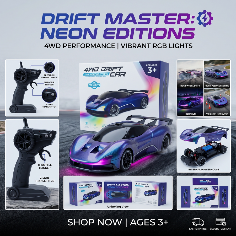 4WD Remote Control High-Speed Drift Sports Car