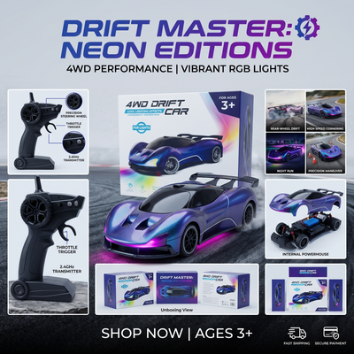 4WD Remote Control High-Speed Drift Sports Car