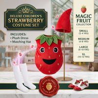 Thumbnail for Kids Strawberry Costume