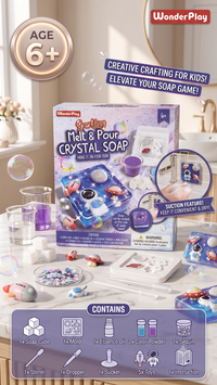 Thumbnail for WonderPlay Sparkling Melt & Pour Crystal Soap – Make It On Your Own Kit