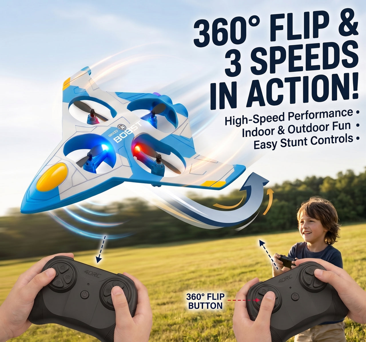 4D RC V56 Borita 4-Axis UAV Drone